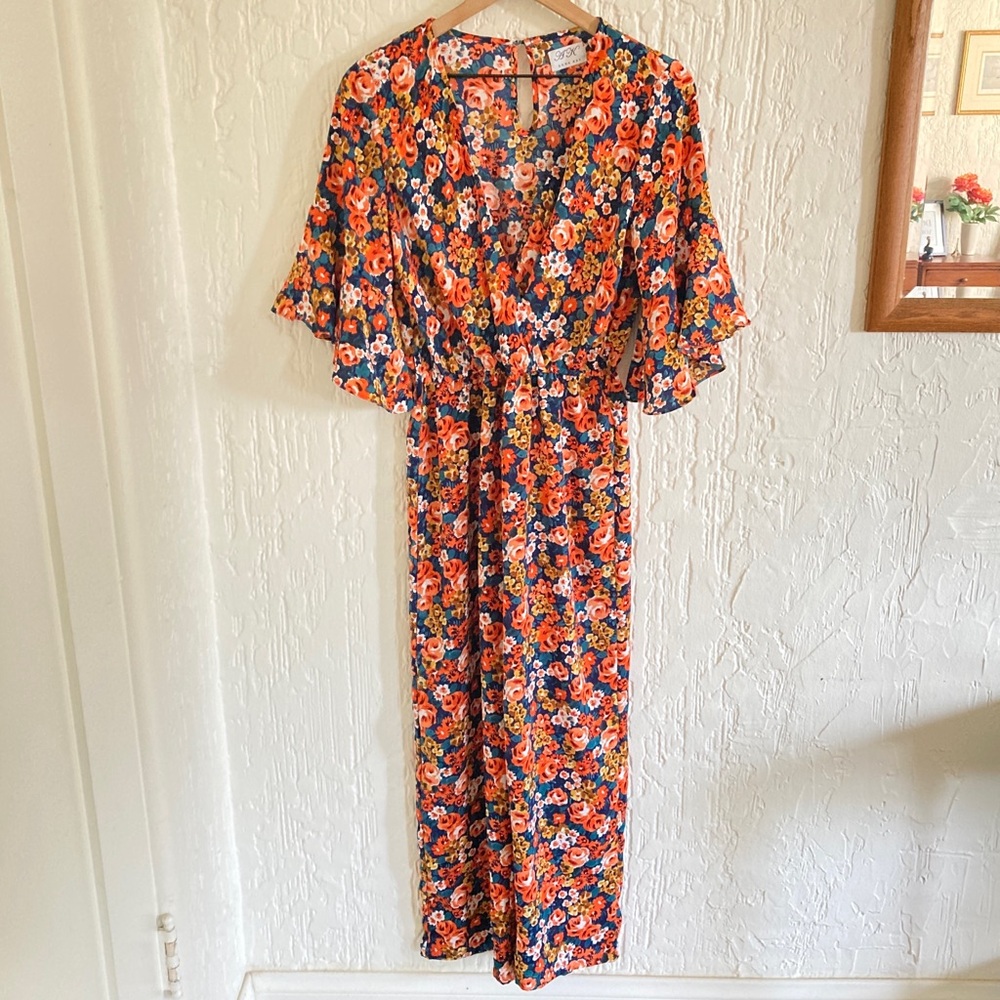 Anna Kay Floral Jumpsuit - Picture 11 of 11
